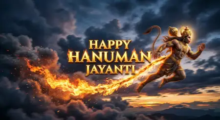 Hanuman Jayanti Wishes With Blessings For Good Health - Free Hanuman Jayanti Wishes Download