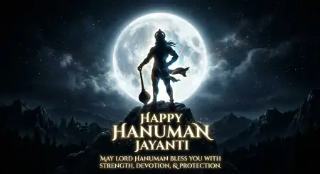 Hanuman Jayanti Wishes With Lord Hanuman Blessings Quotes - Free Hanuman Jayanti Wishes Download