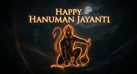 Hanuman Jayanti Wishes With Positive Energy And Blessings - Free Hanuman Jayanti Wishes Download