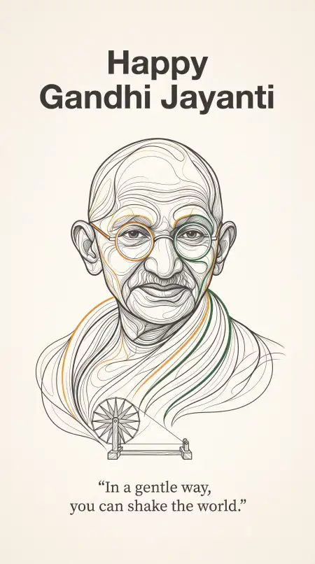 happy 2 october gandhi jayanti wishes 2026 - Happy Gandhi Jayanti 2026 Wishes In Hindi