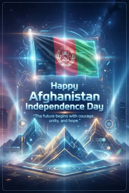 Happy Afghan Independence Day 2026 - Free Afghan Independence Day 2026 Download