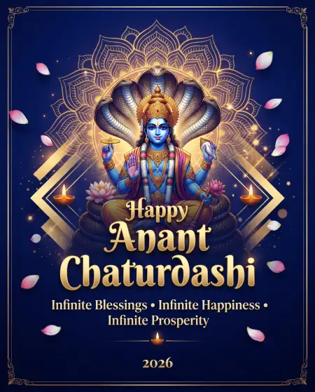 happy anant chaturdashi 2026 instagram wishes images