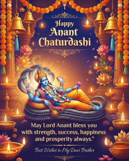 happy anant chaturdashi wishes 2026