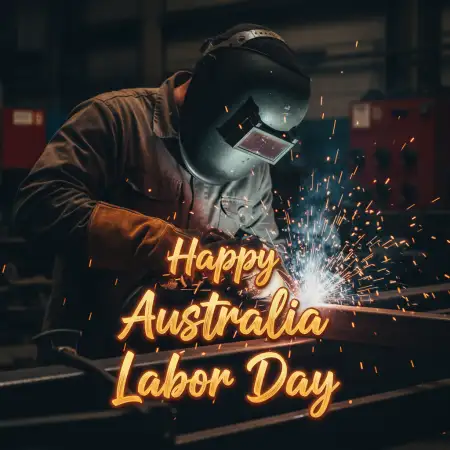 Happy Australian Labor Day Captions - Free Australian Labor Day Download