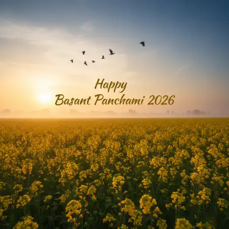 Happy Basant Panchami 2026 Background - Free Happy Basant Panchami 2026 Download