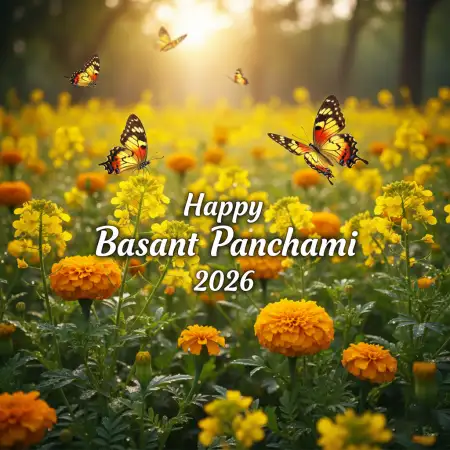 Happy Basant Panchami 2026 Festival Creativity - Free Happy Basant Panchami 2026 Download