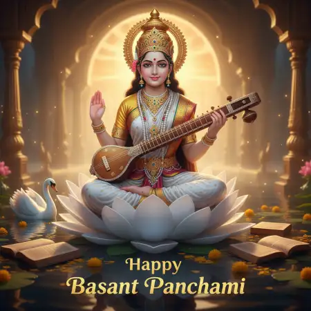 Happy Basant Panchami Wishes Spiritual Quotes - Free Happy Basant Panchami Wishes Download