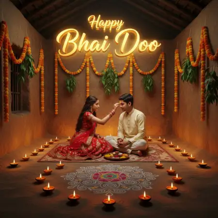 Happy Bhai Dooj 2025 Images For Instagram Post - Free Happy Bhai Dooj 2025 Download