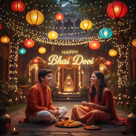 Happy Bhai Dooj 2025 Love Message In Hindi - Free Happy Bhai Dooj 2025 Download