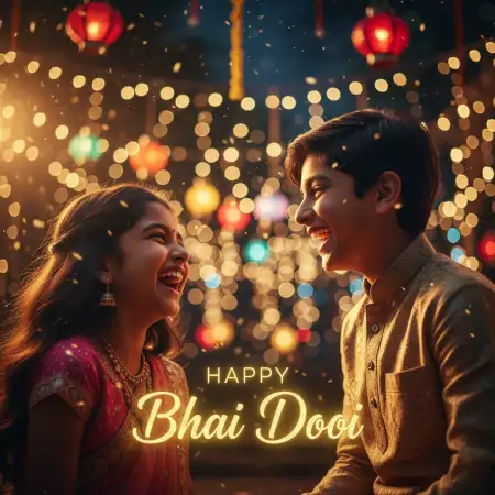 Happy Bhai Dooj 2025 Photo For Sister - Free Happy Bhai Dooj 2025 Download