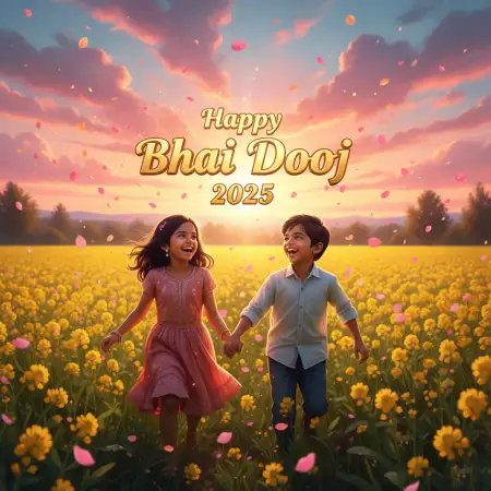 Happy Bhai Dooj 2025 Wishes Lines For Cards - Free Happy Bhai Dooj 2025 Wishes Download