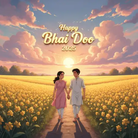 Happy Bhai Dooj 2025 Wishes Status Video - Free Happy Bhai Dooj 2025 Wishes Download