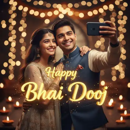 Happy Bhai Dooj Ai Generated Image Prompt - Free Bhai Dooj Download