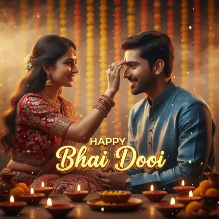 Happy Bhai Dooj Blessings Quotes In Hindi - Free Bhai Dooj Download