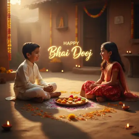 Happy Bhai Dooj Celebration Photo Ideas - Free Bhai Dooj Download