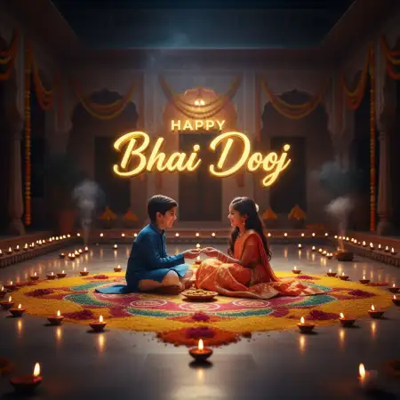 Happy Bhai Dooj Quotes For Brother And Sister - Free Bhai Dooj Download