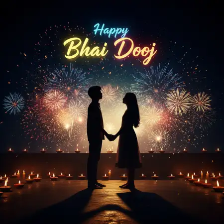 Happy Bhai Dooj Whatsapp Dp Hd Image - Free Bhai Dooj Download