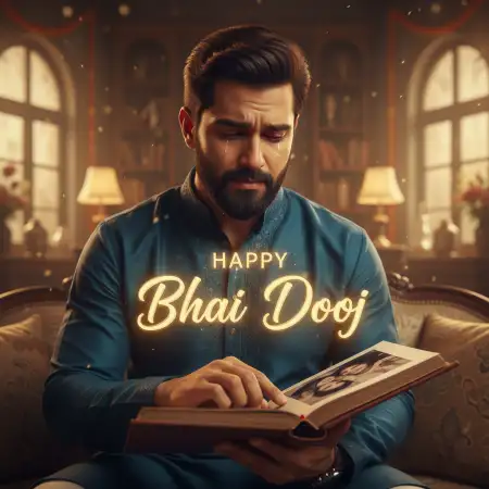 Happy Bhai Dooj Wishes With Love And Care For Brother - Free Bhai Dooj Download