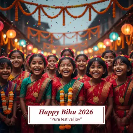 Happy Bihu 2026 Festival Celebration Images - Free Happy Bihu 2026 Download
