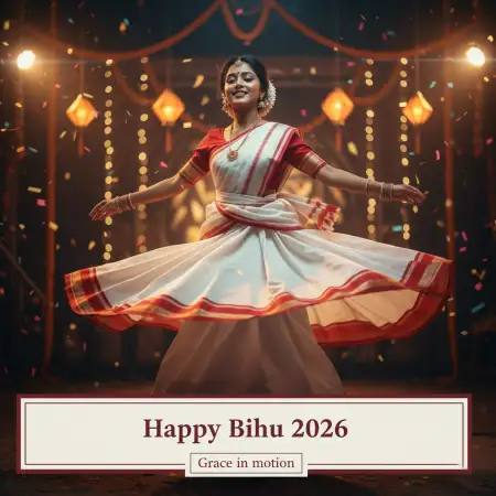 Happy Bihu 2026 Quotes In Assamese - Free Happy Bihu 2026 Download