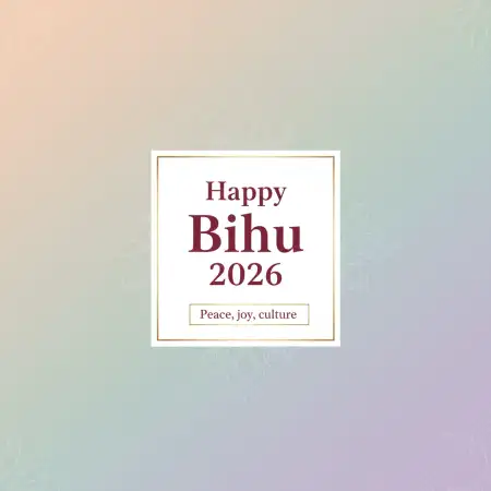Happy Bihu 2026 Vector Design - Free Happy Bihu 2026 Download