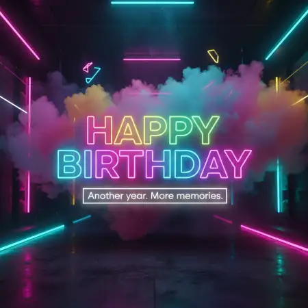 Free Happy Birthday Wishes For Whatsapp Modern Background Download