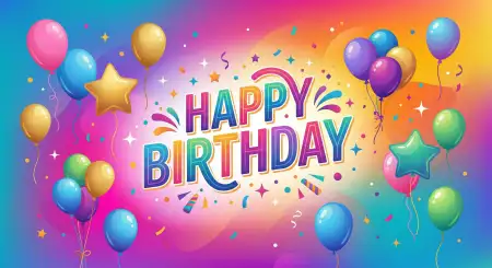 Free Happy Birthday Wishes Png Transparent Background Image Download