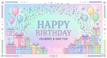 Free Happy Birthday Wishes Status For Facebook Image Download
