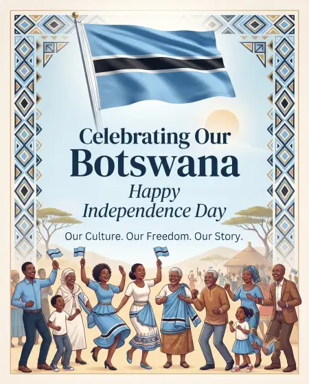 happy botswana independence day 2026 instagram story