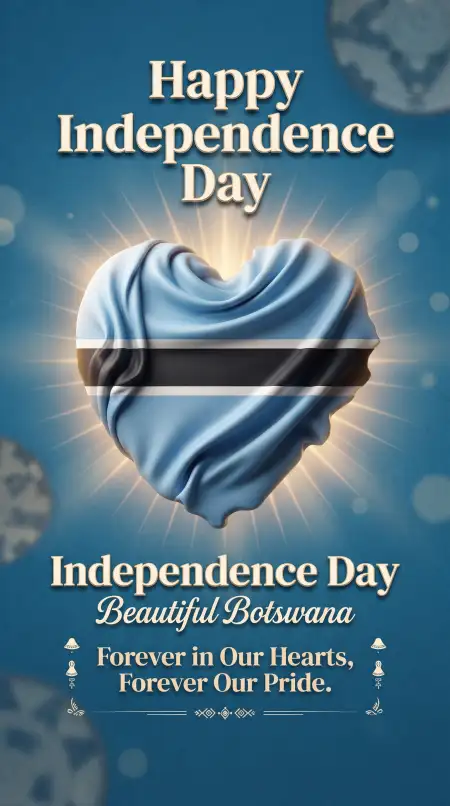 happy botswana independence day 2026 whatsapp greeting