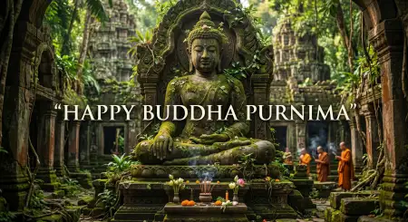 Happy Buddha Purnima 2026 Wishes In Sanskrit - Free Happy Buddha Purnima Wishes 2026 Download