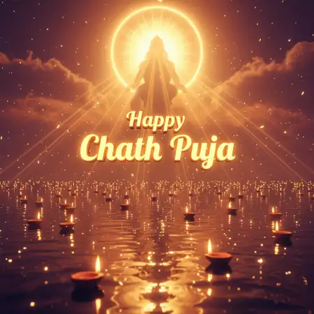 Happy Chhath Puja 2025 Images With Ladies Sitting On Pokhara Bank - Free Happy Chhath Puja 2025 Download