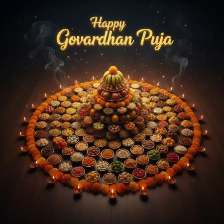 Happy Chhath Puja 2025 Transparent Background Png Images - Free Happy Govardhan Puja 2025 Download