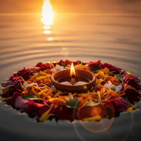 Free Happy Chhath Puja Greetings With Name And Photo Frame Background Download