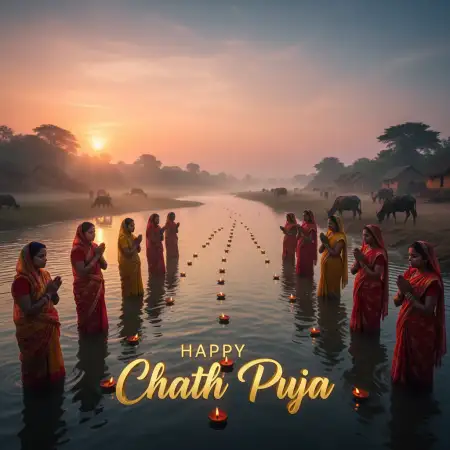 Happy Chhath Puja Images With Lord Surya - Free Chhath Download
