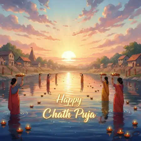Happy Chhath Puja Photo Frame Editing - Free Chhath Download