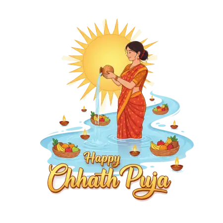 Free Happy Chhath Puja Png For Greeting Design PNG Image Download