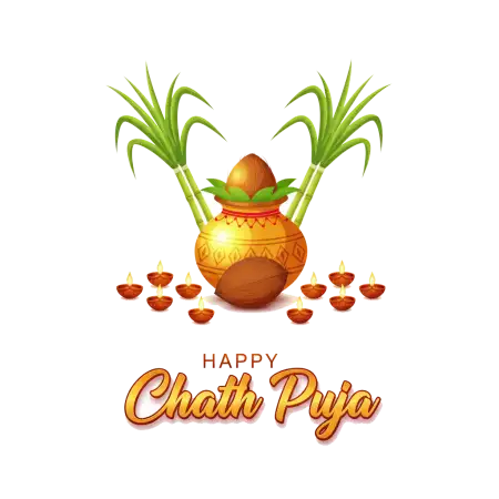 Free Happy Chhath Puja Png For Youtube Thumbnail PNG Image Download