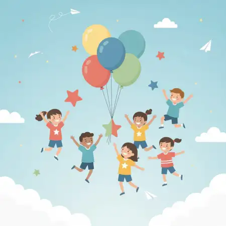 Free Happy Children Day Background Design Hd Background Download