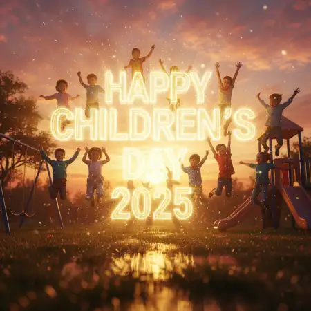 Free Happy Childrens Day 2025 Background Hd 1080p Background Download