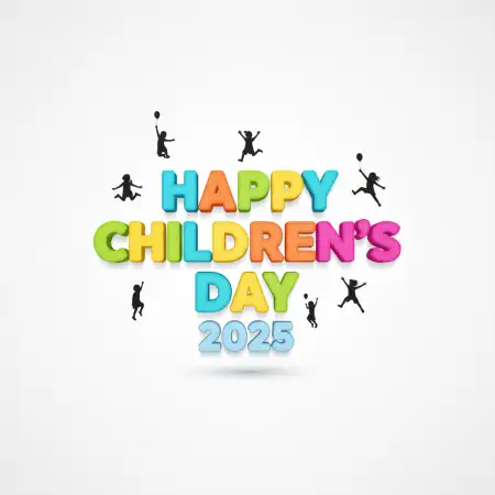 Free Happy Childrens Day 2025 Banner Background Png Background Download