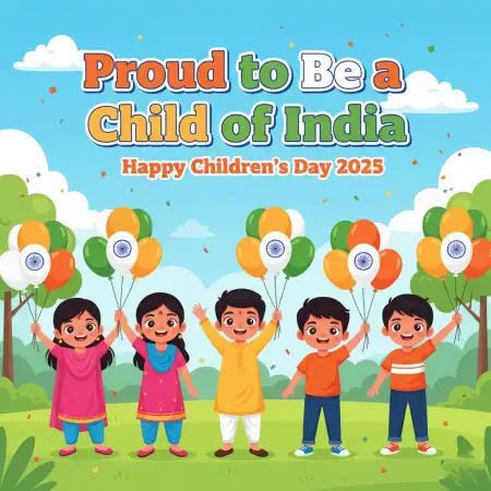 Free Happy Childrens Day 2025 Best Lines In English Background Download