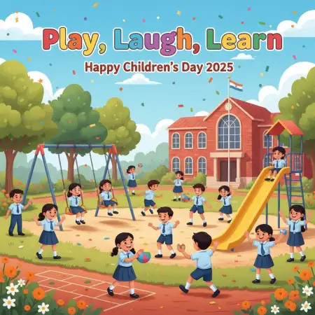 Free Happy Childrens Day 2025 Famous Quotes By Jawaharlal Nehru Background Download