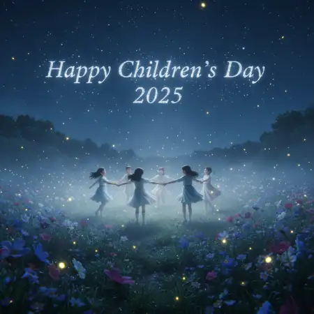 Free Happy Childrens Day 2025 Flyer Background Design Background Download