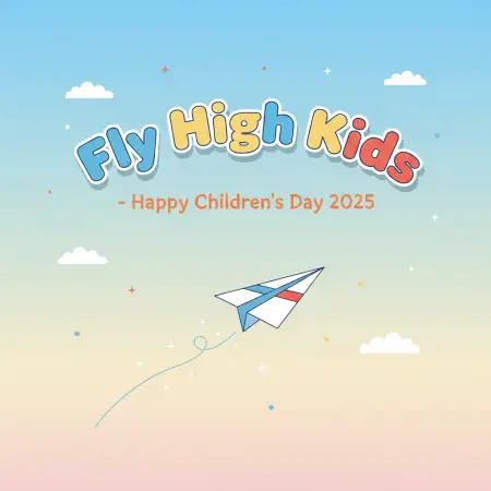 Free Happy Childrens Day 2025 Inspirational Quotes Background Download