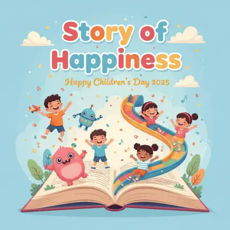 Free Happy Childrens Day 2025 Theme Ideas For School Celebration Background Download
