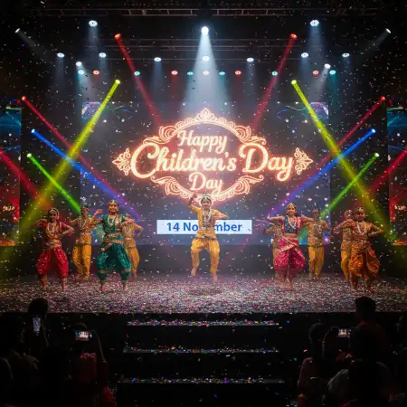 Free Happy Childrens Day Ai Generated Image Prompt For Midjourney Background Download