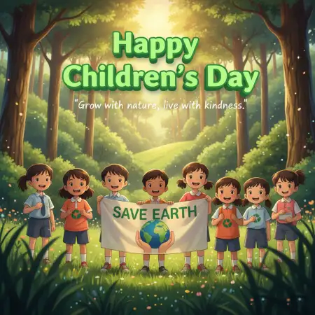 Happy Childrens Day Caption With Quotes For Instagram - Free Happy Childrens Day Quotes Download