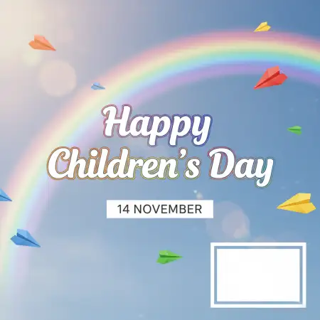 Free Happy Childrens Day Card Design Editable Template For Canva Background Download