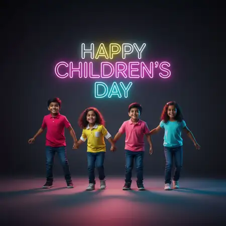 Free Happy Childrens Day Celebration Theme Background Background Download